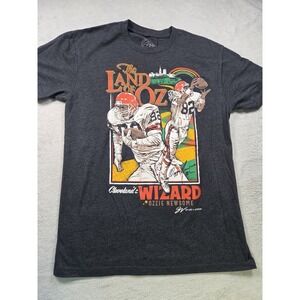 GV Art Cleveland Browns Ozzie Newsome Shirt Mens M Land of Oz Football...